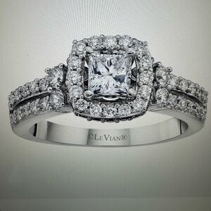 Levian White Gold Diamond Ring